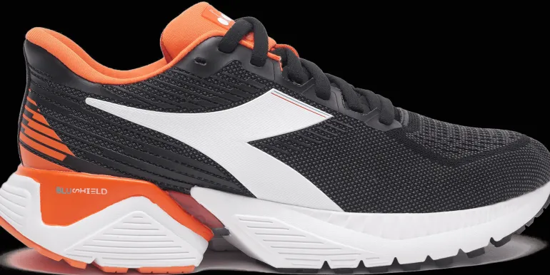 SCARPA DIADORA DA DONNA VIGORE W 101.178045 C9818 NERA - ARANCIO