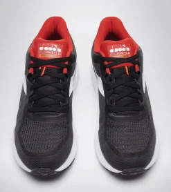 SCARPA DIADORA DA UOMO VIGORE 101.178046 C5322 NERO/BIANCO/ROSSO FERRO