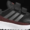 SCARPA INFANT ADIDAS TENSAUR TEXTILE NERA/ROSSA