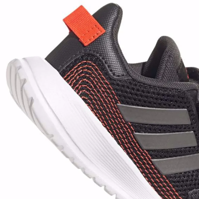 SCARPA INFANT ADIDAS TENSAUR TEXTILE NERA/ROSSA