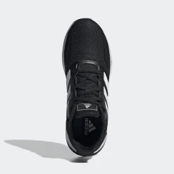SCARPA JUNIOR ADIDAS RUNFALCON NERA BIANCA