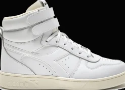 SCARPA JUNIOR DIADORA MAGIC BASKET MID GS WHITE/WHITE/WHITE - 501.178314 C6180