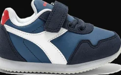 SCARPA JUNIOR DIADORA SIMPLE RUN TD EINSIGNIA BLUE/WHITE - 101.179735 D0596