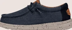 SCARPA JUNIOR HEYDUDE WALLY YOUTH WASHED CANVAS 40567 410