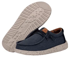 SCARPA JUNIOR HEYDUDE WALLY YOUTH WASHED CANVAS 40567 410