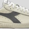 SCARPA UNISEX DIADORA GAME L LOWAXED SUEDE POP WHITE/ULTIMAT - 501.180188 D0416