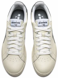 SCARPA UNISEX DIADORA GAME L LOWAXED SUEDE POP WHITE/ULTIMAT - 501.180188 D0416