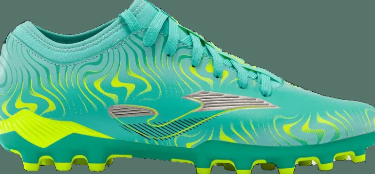 SCARPE DA CALCIO JOMA EVOLUTION 2415 TURQUESA/AMARILLO ARTIFICIAL GRASS EVOW2415AG