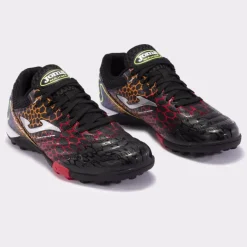 SCARPE DA CALCIO JOMA MAXIMA 2431 NERO ROSSO TURF MAXW2431TF