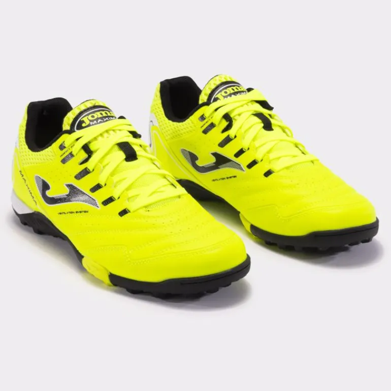 SCARPE DA CALCIO JOMA MAXIMA 2409 AMARILLO FLUOR TURF MAXW2409TF