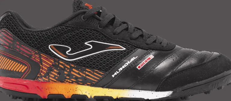 SCARPE DA CALCIO JOMA MUNDIAL 2401 NERO TURF MUNW2401TF