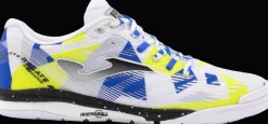 SCARPE DA CALCIO JOMA REGATE REBOUND 2402 BIANCO AMARILLO INDOOR RREW2402IN