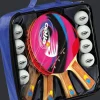 SET DA PING PONG EFFEA 4 RACCHETTE 8 PALLINE