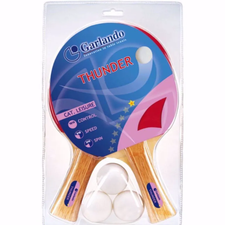 SET THUNDER DI 2 RACCHETTE 1 STELLA + 3 PALLINE 1 STELLA