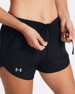 SHORT DA DONNA UNDER ARMOUR UA FLY BY 3IN S 1382438 0001
