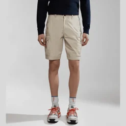 SHORT DA UOMO NAPAPIJRI NOTO 2.0 BEIGE SILVR NP0A4HOQ N90