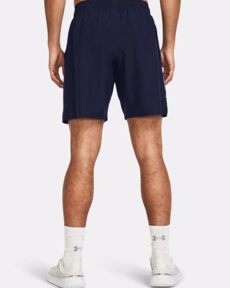 SHORT DA UOMO UNDER ARMOUR WOVEN WDMK 1383356 410