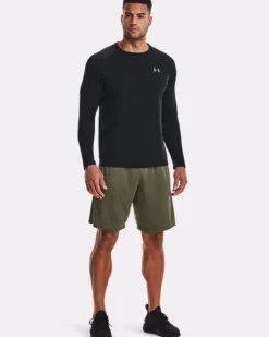 SHORT DA UOMO UNDER ARMOUR TECH GRAPHIC MARINE OD GREEN/BLACK 1306443 0390