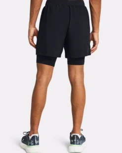 SHORT DA UOMO UNDER ARMOUR UA LAUNCH 5IN 2IN1 S 1382640 0001