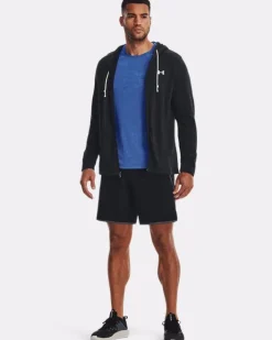 SHORT DA UOMO UNDER ARMOUR HIIT WOVEN 8IN S BLACK/PITCH GRAY 1377026 0001