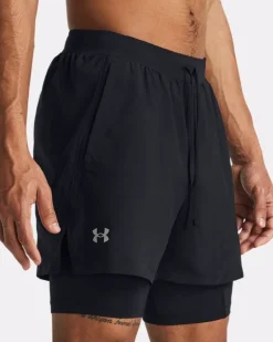 SHORT DA UOMO UNDER ARMOUR UA LAUNCH 5IN 2IN1 S 1382640 0001