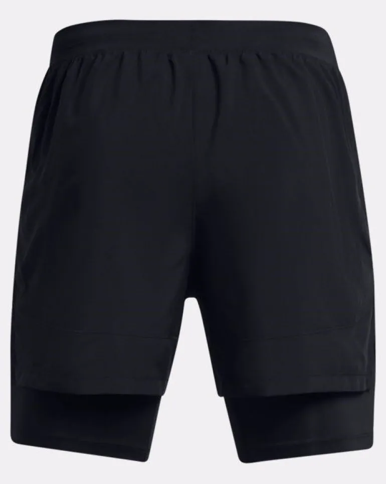 SHORT DA UOMO UNDER ARMOUR UA LAUNCH 5IN 2IN1 S 1382640 0001