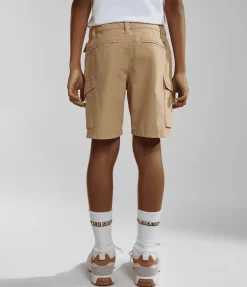 SHORT JUNIOR NAPAPIJRI K N-WHATI BEIGE CORNSTALK NP0A4HSB N1E