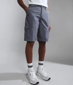 SHORT JUNIOR NAPAPIJRI NOTO 4 BLU GRISAIL B4D NP0A4G4K B4D
