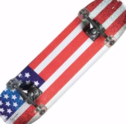 SKATEBOARD TRIBE PRO USA FLAG