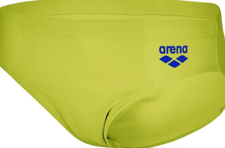 SLIP DA NUOTO JUNIOR ARENA DYNAMO BRIEF R SOFT GREEN NEON BLUE - 006503 600