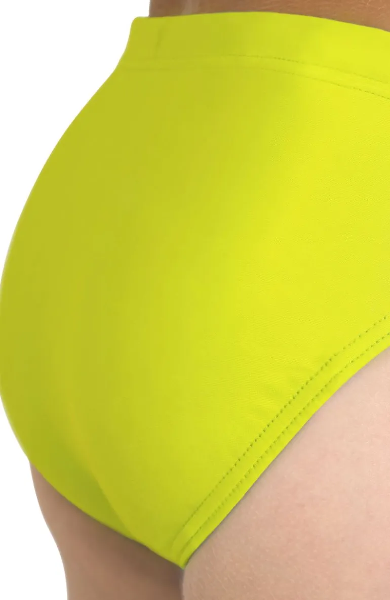 SLIP DA NUOTO JUNIOR ARENA DYNAMO BRIEF R SOFT GREEN NEON BLUE - 006503 600