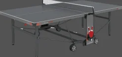 TAVOLO PING PONG PREMIUM OUTDOOR CON RUOTE piano grigio