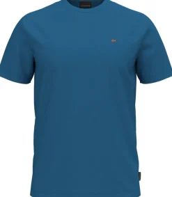 T-SHIRT A MANICA CORTA DA UOMO NAPAPIJRI SALIS SUM BLUE SAPPHIRE NP0A4H8D B2P