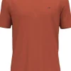 T-SHIRT A MANICA CORTA DA UOMO NAPAPIJRI SALIS SUM ORANGE BURNT NP0A4H8D A62