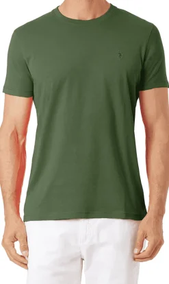 T-SHIRT A MANICA CORTA DA UOMO US POLO MICK 49351 EH33 67359 141