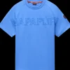 T-SHIRT A MANICA CORTA DA UOMO NAPAPIJRI S-AMBRA SS NP0A4IEG B2V