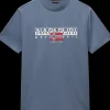 T-SHIRT A MANICA CORTA DA UOMO NAPAPIJRI S-AYLMER NP0A4HTO G1Y