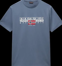 T-SHIRT A MANICA CORTA DA UOMO NAPAPIJRI S-AYLMER NP0A4HTO G1Y
