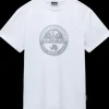 T-SHIRT A MANICA CORTA DA UOMO NAPAPIJRI S-BOLLO SS 2 NP0A4I3C 002