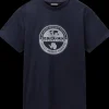 T-SHIRT A MANICA CORTA DA UOMO NAPAPIJRI S-BOLLO SS 2 NP0A4I3C 176
