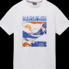 T-SHIRT A MANICA CORTA DA UOMO NAPAPIJRI S-VALDOR SS NP0A4IE6 206