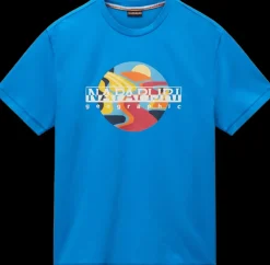 T-SHIRT A MANICA CORTA DA UOMO NAPAPIJRI S-VALDOR SS NP0A4IE6 B2W