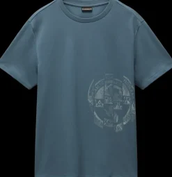 T-SHIRT A MANICA CORTA DA UOMO NAPAPIJRI S-VANNI PRT SS NP0A4IEA G1Y
