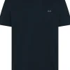 T-SHIRT A MANICA CORTA DA UOMO SUN68 JERSEY LINEN T35132 07