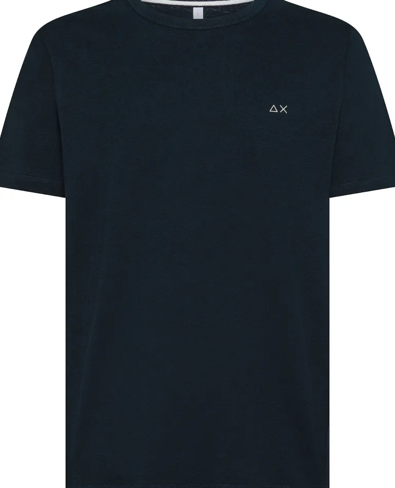 T-SHIRT A MANICA CORTA DA UOMO SUN68 JERSEY LINEN T35132 07