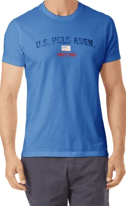 T-SHIRT A MANICA CORTA DA UOMO US POLO MICK 49351 P6FB 67565 233