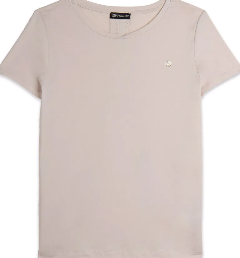 T-SHIRT A MANICA CORTA DA DONNA FREDDY S25WSLT5 Z102