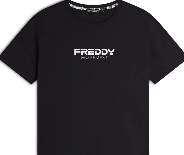 T-SHIRT A MANICA CORTA DA DONNA FREDDY F4WMVT1 N