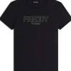 T-SHIRT A MANICA CORTA DA DONNA FREDDY F4WTRT1 N