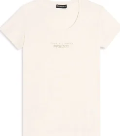 T-SHIRT A MANICA CORTA DA DONNA FREDDY S25WCRT3 W99
